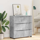 Armoire de rangement Gris béton 80 x 31 x 81 cm
