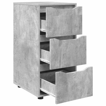 Armoire de rangement Gris béton 40 x 48 x 81 cm