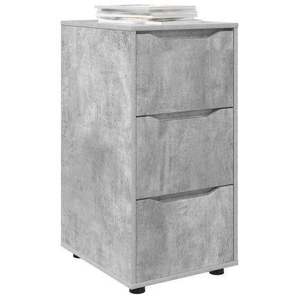 Armoire de rangement Gris béton 40 x 48 x 81 cm