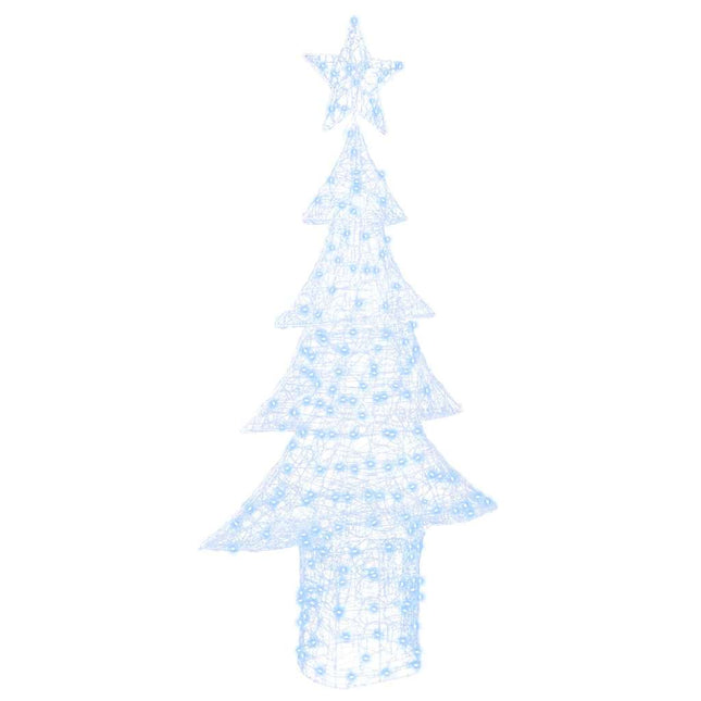 Sapin de Noël avec 240 LED Blanc froid 180 cm Acrylique
