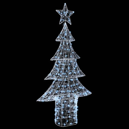 Sapin de Noël avec 240 LED Blanc froid 180 cm Acrylique
