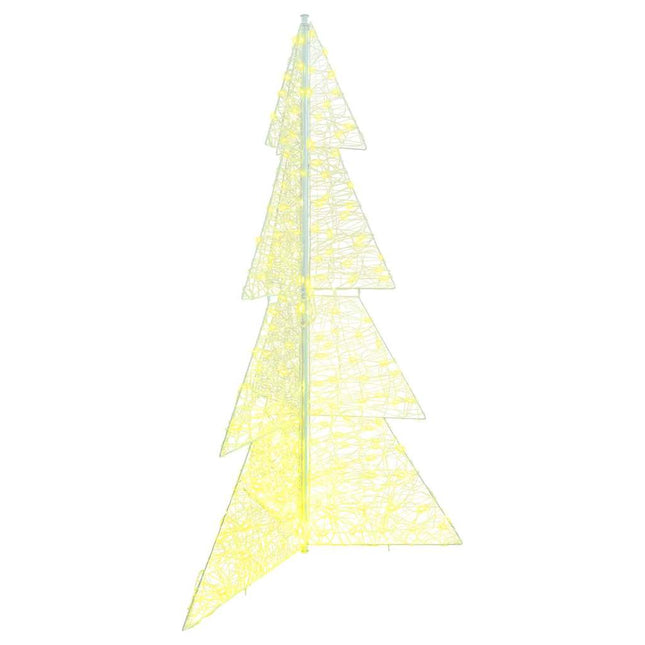 Sapin de Noël avec 240 LED Blanc chaud 180 cm Acrylique