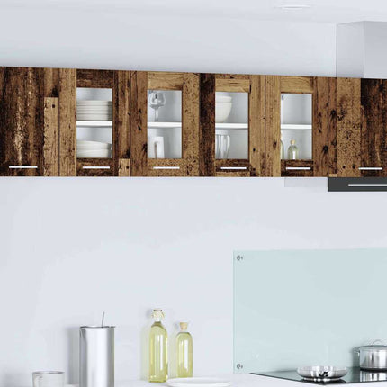 Armoire suspendue avec étagère Riga Bois Ancien 60 x 31 x 40 cm