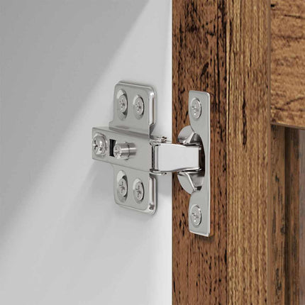 Armoire suspendue Riga 2 pcs Bois Ancien 60 x 31 x 40 cm