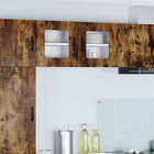 Meuble mural de cuisine 2 pcs Chêne fumé 40 x 31 x 40 cm