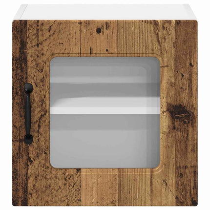 Meuble mural de cuisine avec porte Bois Ancien 40 x 31 x 40 cm