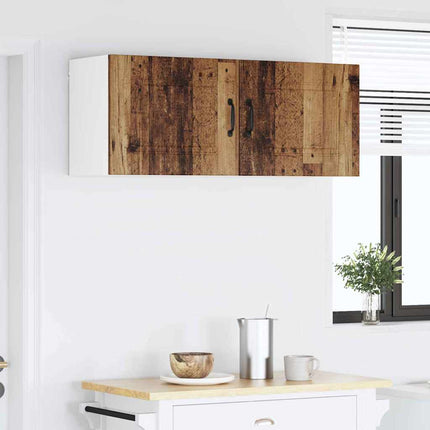 Meuble mural de cuisine avec porte Bois Ancien 50 x 31 x 40 cm