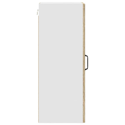 Meuble mural de cuisine avec porte Chêne Sonoma 30 x 31 x 80 cm