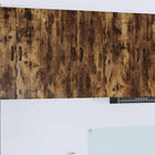 Meuble mural de cuisine avec étagère Chêne fumé 30 x 31 x 80 cm
