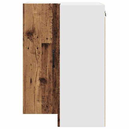 Meuble mural de cuisine avec porte Bois Ancien 57 x 57 x 80 cm