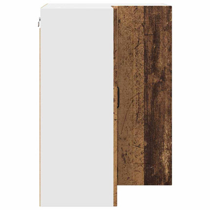 Meuble mural de cuisine avec porte Bois Ancien 57 x 57 x 80 cm