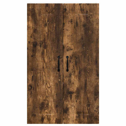 Meuble mural de cuisine avec porte Chêne fumé 60 x 31 x 100 cm