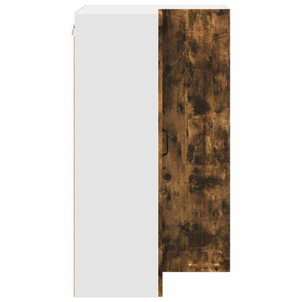 Meuble mural de cuisine avec porte Chêne fumé 57 x 57 x 100 cm