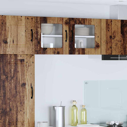 Armoire de cuisine avec étagère Bois Ancien 40 x 31 x 40 cm