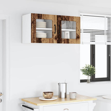 Armoire de cuisine avec étagère Bois Ancien 40 x 31 x 40 cm