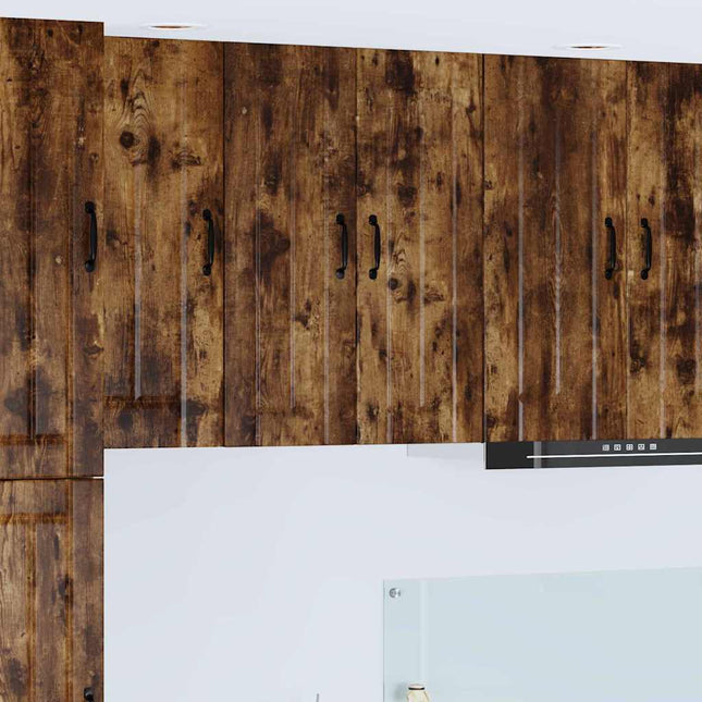 Armoire de cuisine Chêne fumé 30 x 31 x 80 cm Bois d'ingénierie