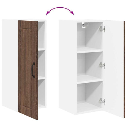 Armoire de cuisine Chêne brun 30 x 31 x 80 cm Bois d'ingénierie