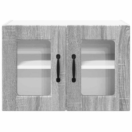Meuble mural de cuisine avec porte Gris Sonoma 60 x 31 x 40 cm