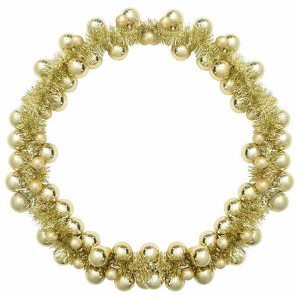 Guirlande de Boules de Noël Doré 186 cm Polystyrène