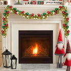 Guirlande de Boules de Noël Multicolore 186 cm Polystyrène