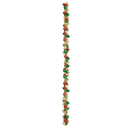 Guirlande de Boules de Noël Multicolore 186 cm Polystyrène