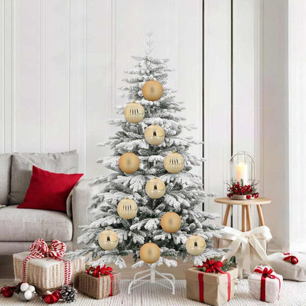 Ensemble de Boules de Noël 9 pcs Doré XL