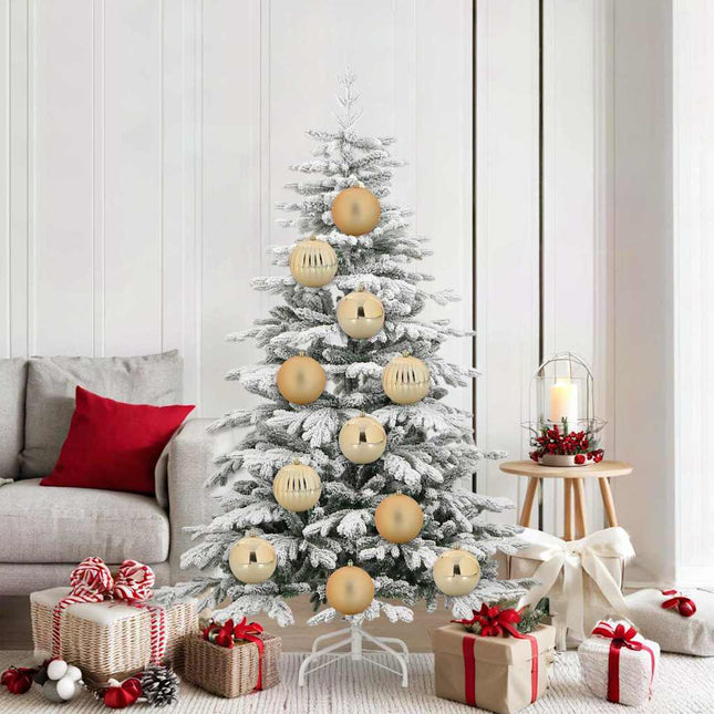 Ensemble de Boules de Noël 9 pcs Doré XL