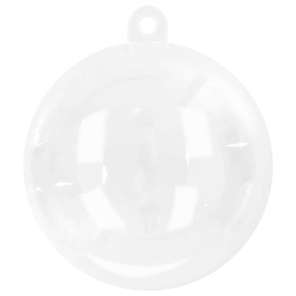 Ensemble de Boules de Noël 200 pcs Transparent Ø 5 cm