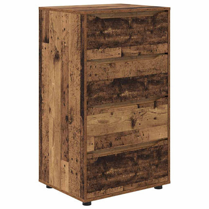Armoires de rangement 2 pcs Bois Ancien 60 x 48 x 105 cm