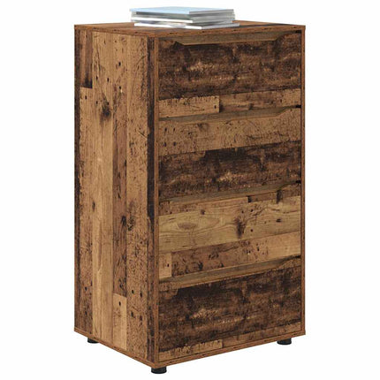 Armoires de rangement 2 pcs Bois Ancien 60 x 48 x 105 cm