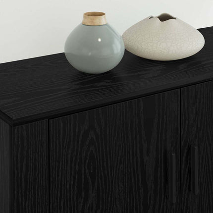 Ensemble de meuble TV mural 3 pcs Chêne noir 80 x 34,5 x 40 cm