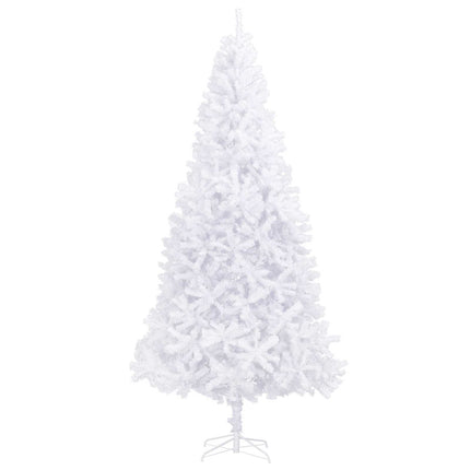 Sapin de Noël artificiel avec 300 LED Blanc 300 cm PVC et Acier