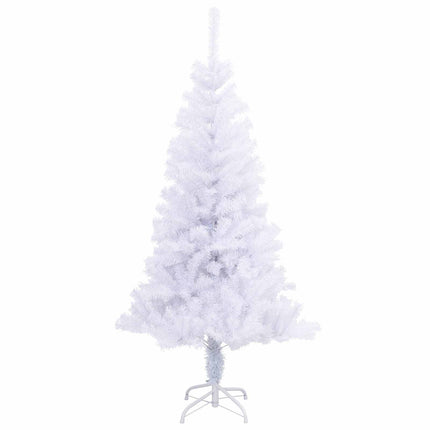 Sapin de Noël artificiel avec 150 LED Blanc 150 cm PVC et Acier