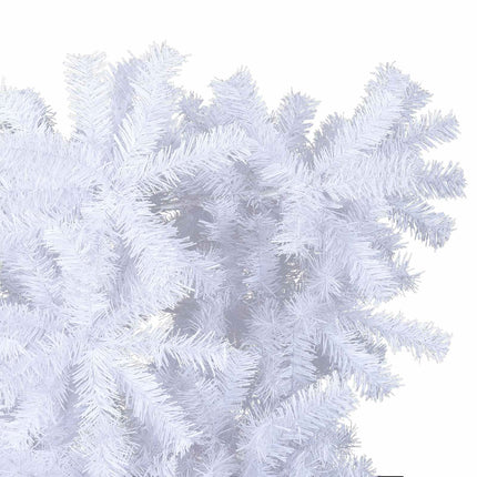 Sapin de Noël artificiel avec 300 LED Blanc 240 cm PVC et Acier